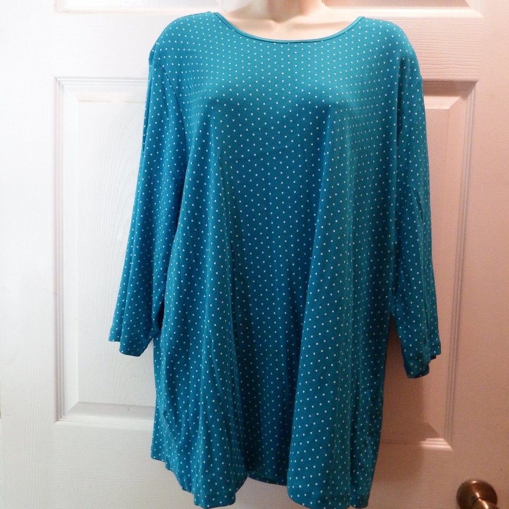 Women's 3/4 sleeve top, Size 3X